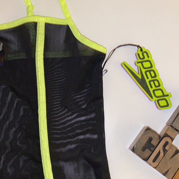 🆕🏊♀️SPEEDO/FOREVER 21 Mesh Swim Dress - Picture 5 of 10
